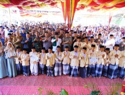 Bupati Muba Hadiri Maulid Nabi dan Khataman Al-Qur’an Massal di Jirak Jaya