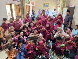 Pererat Kebersamaan, Kapolres Lombok Utara Bersama Ketua Bhayangkari Laksanakan Silaturahmi di SLBN 1 KLU