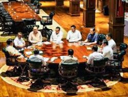 Gelar Rapat Maraton di Hambalang, Presiden Prabowo dan Jajaran Menteri Bahas Pertanian hingga Investasi Nasional