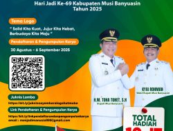 Siapkan Hadiah Rp 10 Juta Rupiah, Pemkab Muba Gelar Sayembara Logo HUT ke-69