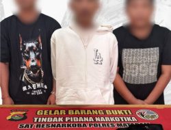 Diduga Pengedar Narkoba Tiga Pria Ditangkap di Mataram, Polisi Sita Sabu dan Ekstasi