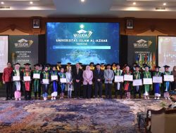 Hadiri Wisuda Universitas Islam Al-Azhar, Wagub NTB Sebut Alumni Harus Tampil Sebagai Teladan Yang Menebar Rahmat