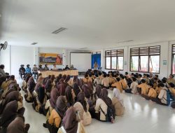 Sambut HUT Polisi Wanita ke-77, Polwan Polres Lombok Utara Sosialisasi Pencegahan Kekerasan Seksual Terhadap Anak di SMKN 1 Gangga