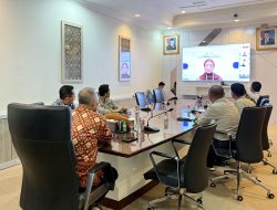 Upaya Tingkatkan Pembangunan Daerah, Pemkab Muba Ikuti Rakor Diseminasi SMV Kemenkeu Secara Virtual