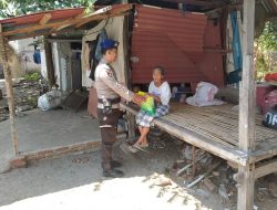 Jaga Laut, Dekati Masyarakat: Aksi Humanis Polairud Polda NTB di Perairan Lombok Utara.
