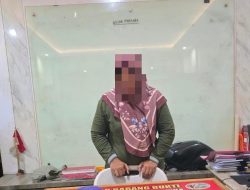 Diduga Pengedar Shabu, Seorang IRT Diamakan Sat Resnarkoba Polresta Mataram.