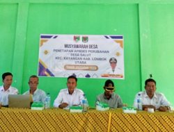 Melalui Musdes, Pemdes Salut Tetapkan APBDes Perubahan 2025