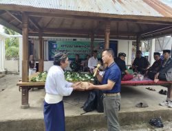 Polres Lombok Utara Hadiri Ritual Adat Menyowok Kasus Penyebaran Berita Bohong di Desa Bentek