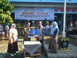 Gelar Siger Tapis di SMAN 2 Kalianda, AKBP Rahmad Hidayat: Sekolah Berperan Bentuk Generasi Bebas Narkoba