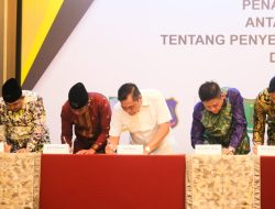 Bupati Toha Teken Nota Kesepakatan Penyediaan dan Pendistribusian Gas Bumi Melalui Jagas Rumah Tangga