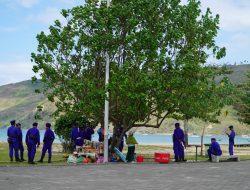 Patroli Cipta Kondisi, Ditpolair Polda NTB Sasar Kawasan Pantai Mandalika
