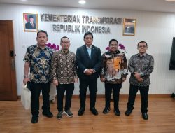 Komitmen Membangun Kawasan Transmigrasi, Pemkab Muba Audiensi dengan Kementerian Transmigrasi RI