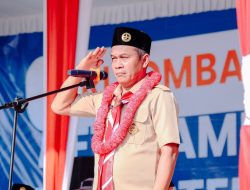 Peringatan HUT Pramuka Ke-64, Wabup Mura: Gerakan Pramuka Berperan Penting Dalam Membantu Program Pemerintah