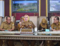 Via Vidcon, Bupati Mura Hadiri Rakor MBG dan Penuntasan TBC 