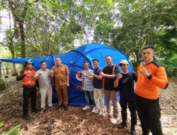 Dirikan Tenda, BPBD Musi Rawas Dukung Kegiatan LKS Angkatan Ke-XX