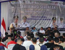 Sertifikasi Serentak Budidaya Unggas Petelur, Telur Asal Banyuasin Siap Mendunia