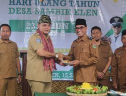 Rayakan HUT Ke-23, Desa Sambik Elen Satu Visi Menuju Kemajuan Bersama