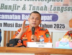 Pemkab Muba Gelar Sosialisasi Pencegahan Banjir dan Tanah Longsor di Babat Supat