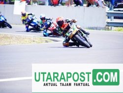 Bupati Muba Saksikan Ketegangan Final Cabor Bermotor Porprov Sumsel XV di Skyland Sekayu