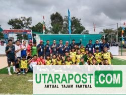 Tim Sepak Bola Muba Taklukkan Empat Lawang 7-0, Pemkab Apresiasi Pemain Bonus Per Gol