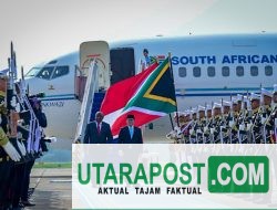 Kunjungan Kenegaraan, Presiden Afrika Selatan Matamela Cyril Ramaphosa Tiba di Jakarta