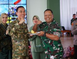 Kenakan Seragam Komcad, Bupati OKI Tunjukan Solidaritas TNI dan Masyarakat