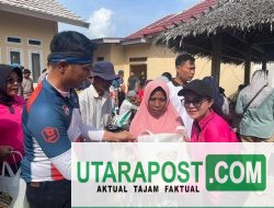 Mengayuh Bersama, Menebar Kebaikan: Polres Lombok Utara Sapa Warga Desa Rempek