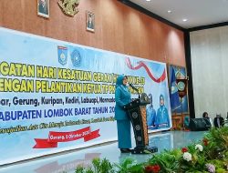 Hadiri Peringatan HKG ke-53 di Lobar, Bunda Sinta: Jadikan Moment Intropeksi dan Refleksi