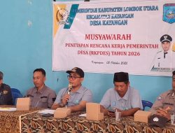 Pemdes Kayangan Tetapkan RKPDes 2026, Fokus pada Pelayanan Publik dan Ketahanan Pangan
