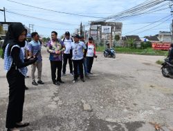 Bupati Askolani Tinjau Jalan Tegal Binangun Kecamatan Rambutan Banyuasin