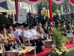 Wabup Banyuasin Hadiri HUT TNI RI ke-80 di Benteng Kuto Besak Palembang