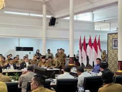 Hadiri Rakor Optimalisasi Pendapatan Daerah Bersama Gubernur Sumsel, Bupati Banyuasin: Perlu Mencari Pola Baru Tingkatkan PAD 