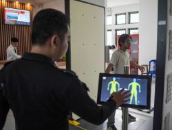Perketat Sistem Keamanan,  Lapas Lombok Barat Terapkan QPS201 Security Scanner