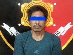 Pukul Pinggang SM Pakai Tojok, AS Diringkus Satreskrim Polres Mura 