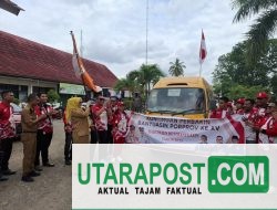Wabup Netta Lepas 39 Atlet Perbakin Kabupaten Banyuasin