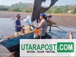 Ditpolairud Polda NTB Gelar Kegiatan Polisi Penolong di Wilayah Pesisir NTB