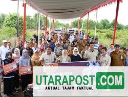 Dukung Sektor Perikanan, Wakil Bupati Banyuasin Tinjau Pembangunan Kampung Nelayan Merah Putih Bersama Anggota DPR RI