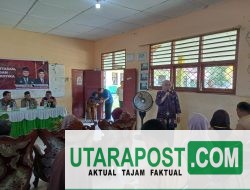 Sosialisas P4GN di SMAN 1 Mariani, Wabup Netta: Jauhi Narkoba, Lakukan Hal Positif, Jadilah Generasi Muda Aktif dan Sehat