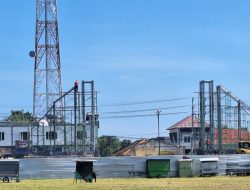 Ditarget Rampung Desember, Proyek Revitalisasi Alun-Alun Tanjung Capai 42 Persen