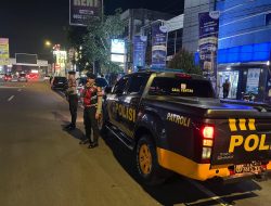 Antisipasi Kejahatan Malam, Sat Samapta Polresta Mataram Gencarkan Patroli Blue Light