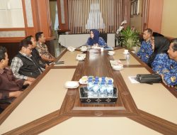 Jalin Kemitraan, PWI NTB Silaturahmi dengan Wagub Indah