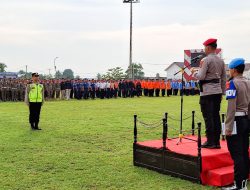 Jelang Porprov ke-XV dan Peparprov ke-V, Pemkab Muba Apel Gelar Pasukan Pengamanan, Kesehatan dan Kebersihan