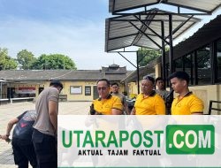 Jaga Kebugaran dan Kesiapan Tugas, Sat Samapta Polresta Mataram Gelar Olahraga Bersama dan Pengecekan Senpi