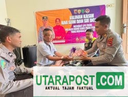 Implementasi Program Medait Epe Pada, Kabag SDM Polres Lombok Utara Jenguk Personel Sakit
