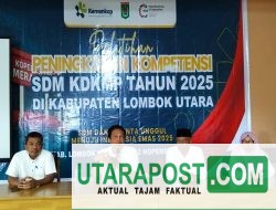 Bangun SDM Unggul, Pengurus KDKMP KLU Ikuti Pelatihan Kompetensi
