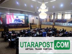 Rapat Paripurna DPRD, Bupati Muba Sampaikan Nota Keuangan RAPBD 2026 
