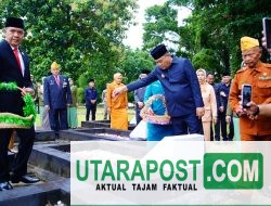 Bupati Muba Pimpin Ziarah dan Tabur Bunga Peringati Hari Pahlawan ke-80
