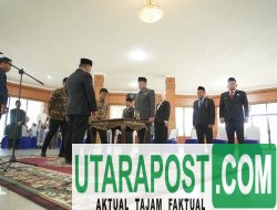 Setelah Seleksi Ketat, Enam Pejabat Terpilih Hasil Selter Dikukuhkan.