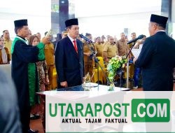 Lantik Syafaruddin Sebagai Pj Sekda Muba, Bupati Toha: Jalankan Amanah dengan Profesional dan Jaga Efektivitas Pemerintahan