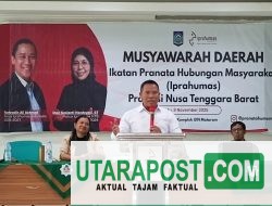 Musda II Iprahumas 2025, Dian: Kami Telah Akomodir Pranata Humas NTB, Suhirman Hibahkan Rumah untuk Sekretariat Iprahumas Tiga Tahun Kedepan